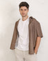 RADEN SHORT SLEEVE SHIRT (BRUNETTE BROWN)